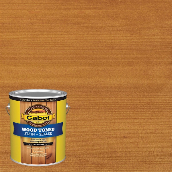 Cabot Wood Toned Stain & Sealer Transparent Heartwood Oil-Based Deck and Siding Stain 1 gal 140.0003004.007 - main